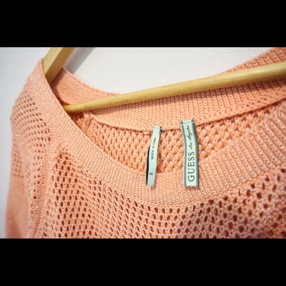 Guess Peach Sweater ๐ - Picture 2 of 3